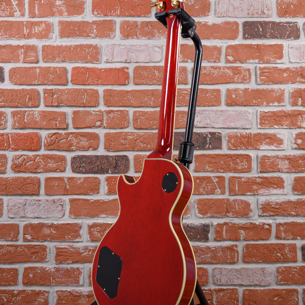 
                      
                        Gibson Custom Art & Historic Les Paul Custom 24 Fret AAA Flame Maple Top Heritage Cherry Sunburst 2003 w/OHSC
                      
                    