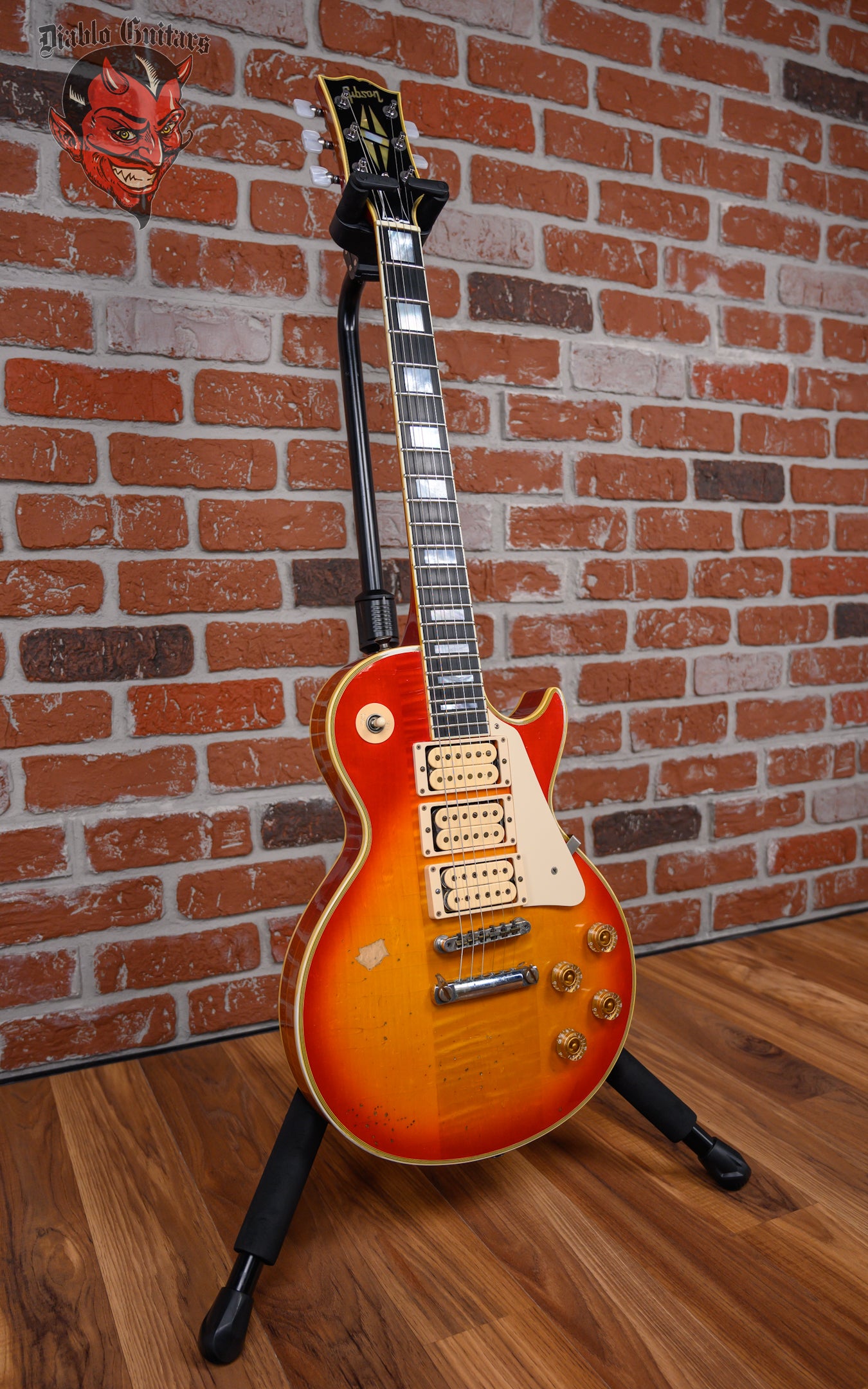 Gibson Custom Shop Ace Frehley Budokan 1974 Les Paul Custom Aged