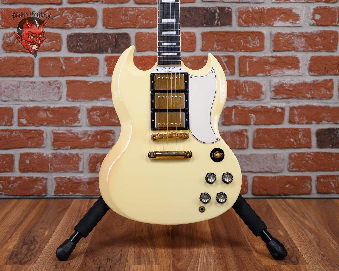 Gibson Les Paul Custom '61 "SG" Classic White 2006 w/OHSC