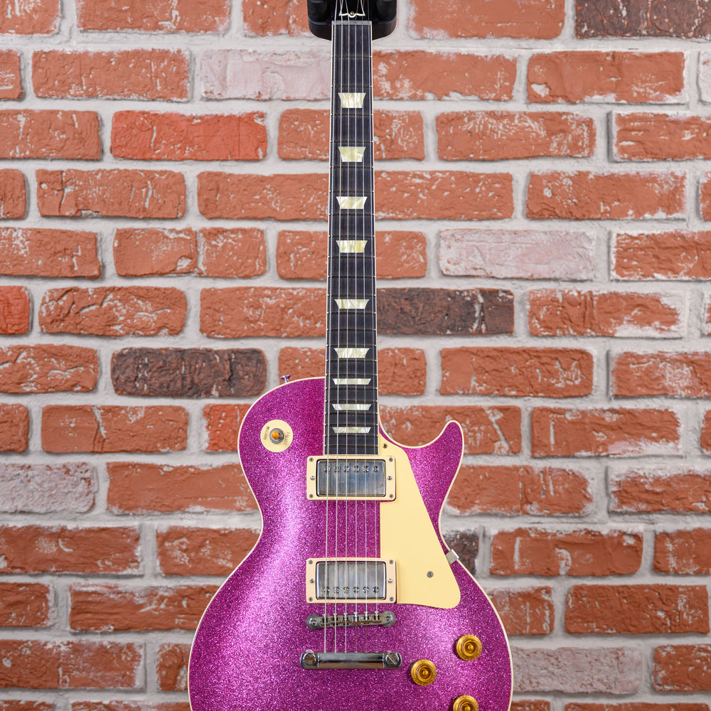 
                      
                        Gibson Custom Shop Dealer Select ‘57 Les Paul Murphy Lab Pink Sparkle Ultra Light Aging 2024 w/OHSC
                      
                    