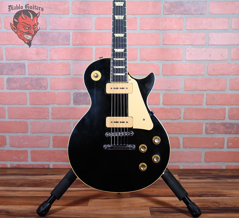 Gibson Les Paul Deluxe Pro Ebony 1977 w/Hardshell Case (Refin)