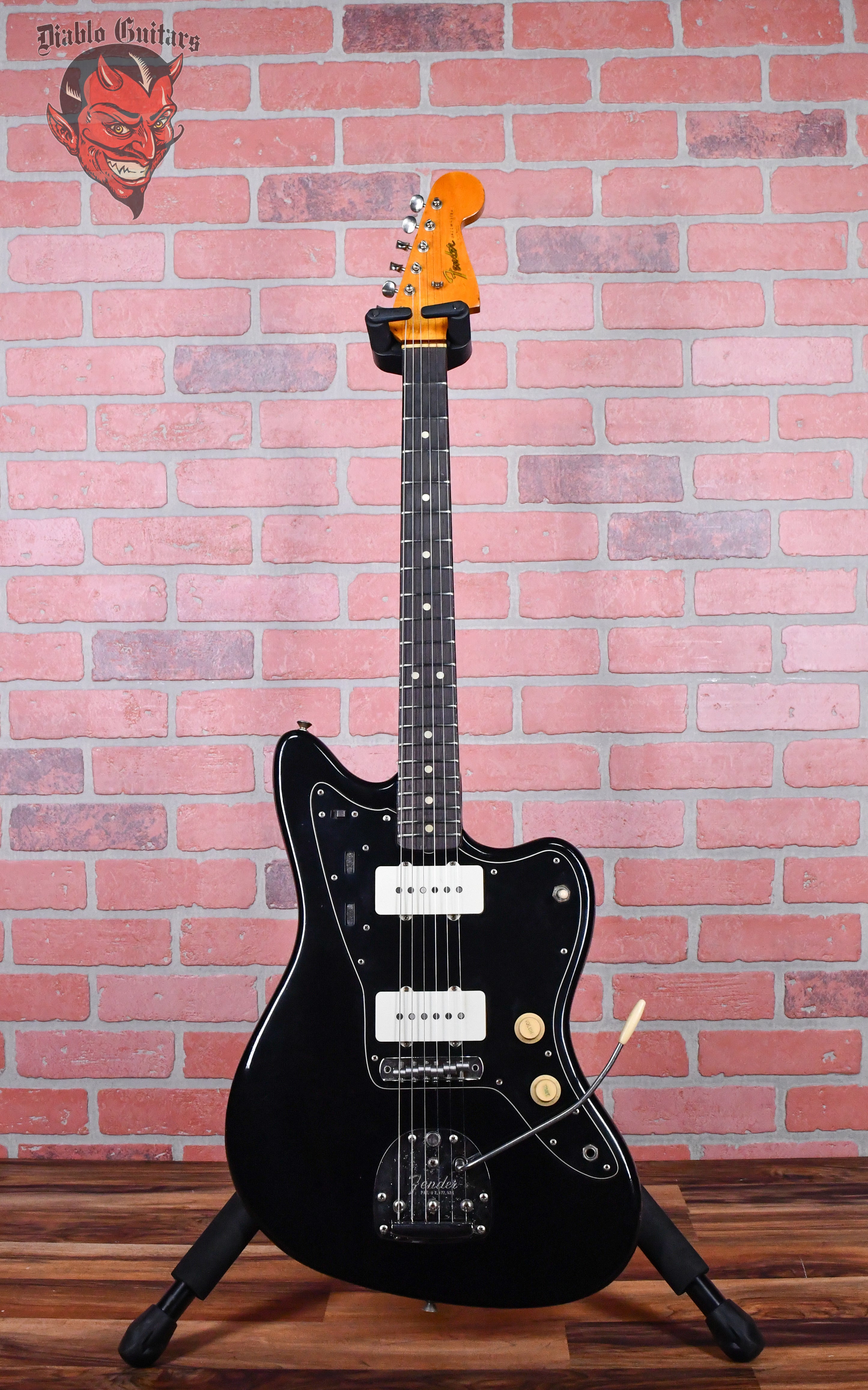 Fender Vintage Jazzmaster 1965 Black w/Hardshell Case (Refin)