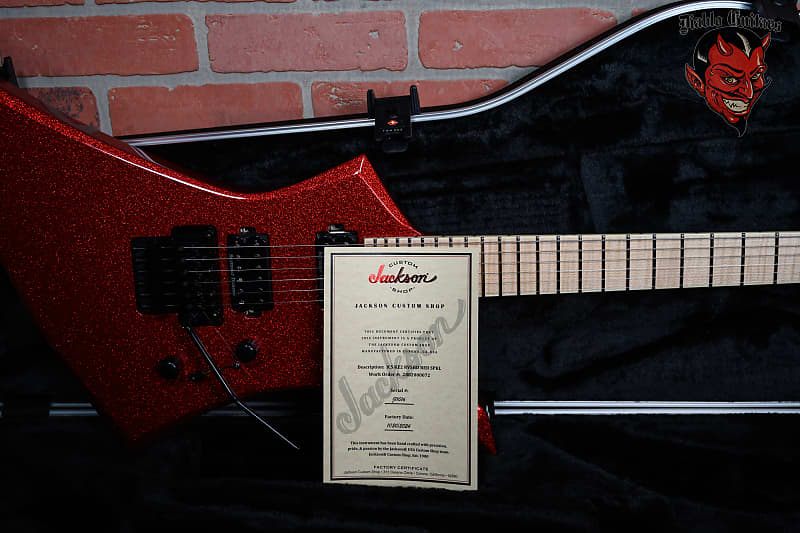 
                      
                        Jackson USA Custom Shop KE2 Kelly Red Sparkle 2024 w/OHSC
                      
                    