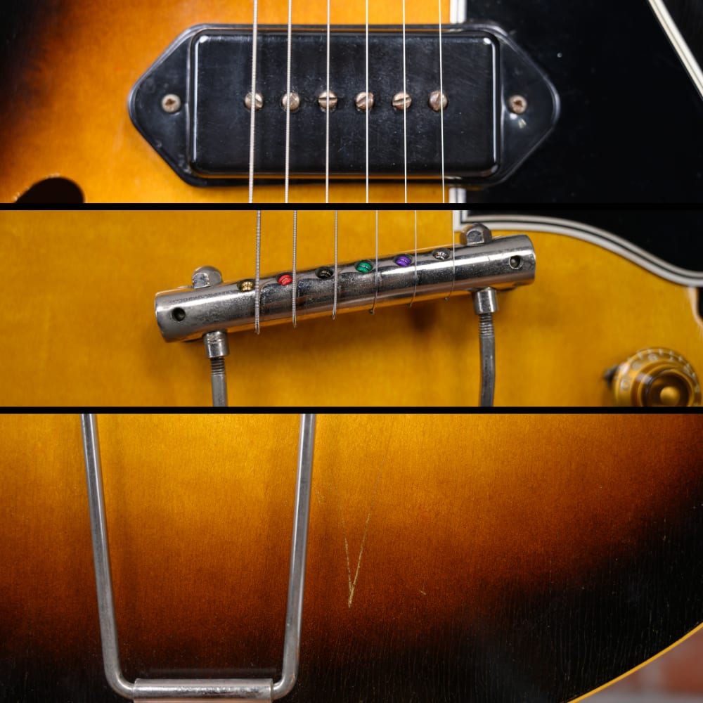 
                      
                        Gibson ES-225T Golden Sunburst 1955 w/OHSC
                      
                    