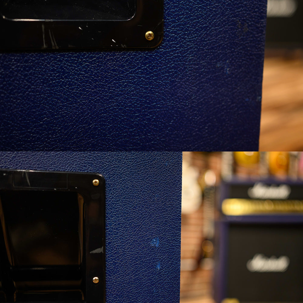 
                      
                        Marshall 6100 30th Anniversary Series 3-Channel 100-Watt Guitar Amp Head 1992 Blue w/ Matching 4x12 6960A & 6960B Cabs
                      
                    