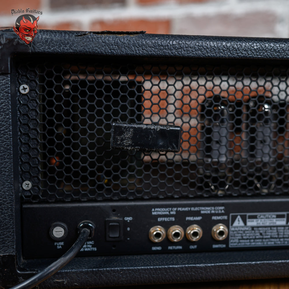 
                      
                        Peavey 5150 "Script" 2-Channel 120-Watt Guitar Amp Head 1993 Black
                      
                    