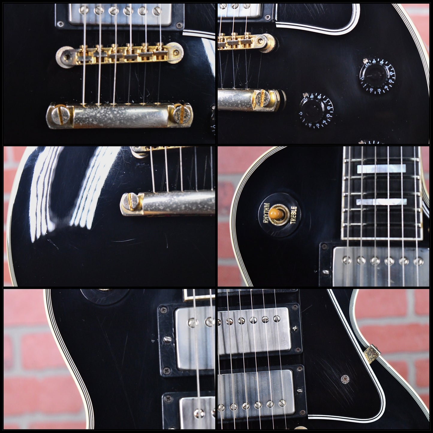 Gibson Custom Shop Historic Les Paul Custom ‘57 Reissue Ebony 2001 w/OHSC
