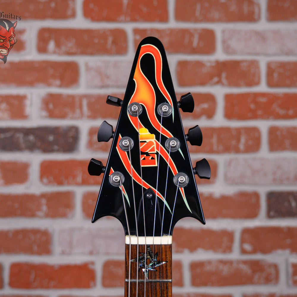 
                      
                        ESP Custom Shop James Hetfield JH-1 Black w/ Flame Graphic #003/200 Limited Edition 1997 w/OHSC
                      
                    