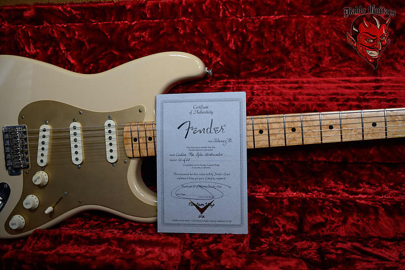 Fender Custom Shop Custom 10/56 Cunetto Relic Stratocaster Desert Sand John Cruz Master Built 1998 #2 of 20 w/OHSC