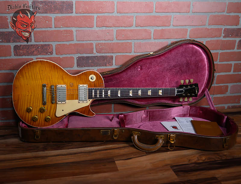 Gibson Custom Shop 1959 Reissue Tom Doyle Limited “Time Machine” Series #55 Dirty Lemon Relic 2020 w/OHSC