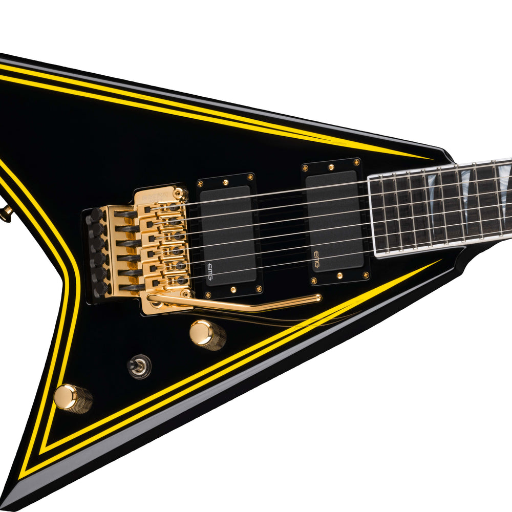 
                      
                        Jackson MJ Series Rhoads RR24MG Black with Yellow Pinstripes 2024 w/OSSC (B-stock)
                      
                    