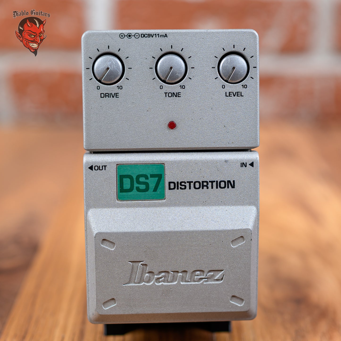 diablo guitar pedal Ibanez DS7 Distortion Grey