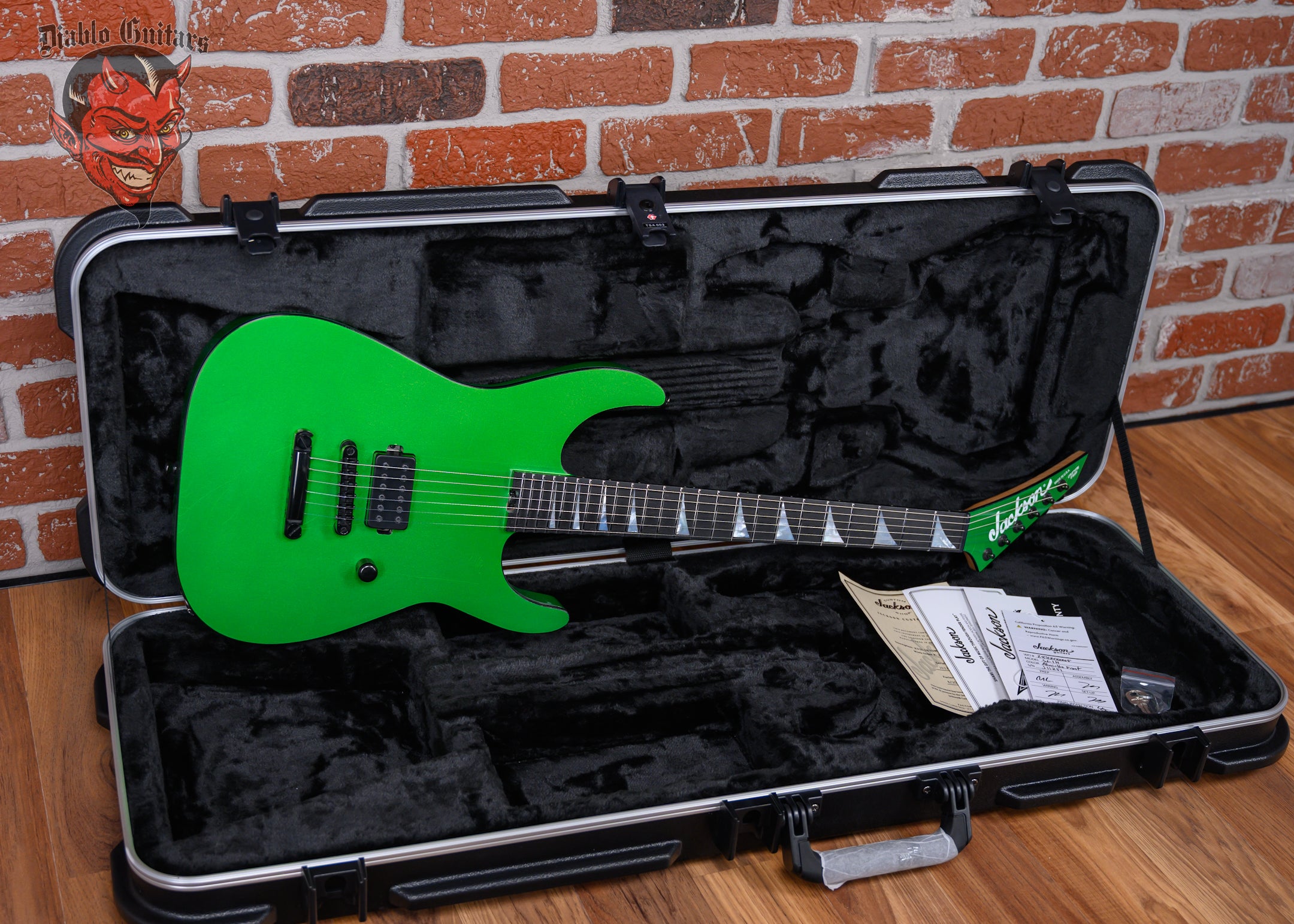 Jackson USA Custom Shop SL 1-H TOM Slab Top Soloist Nitro Relic