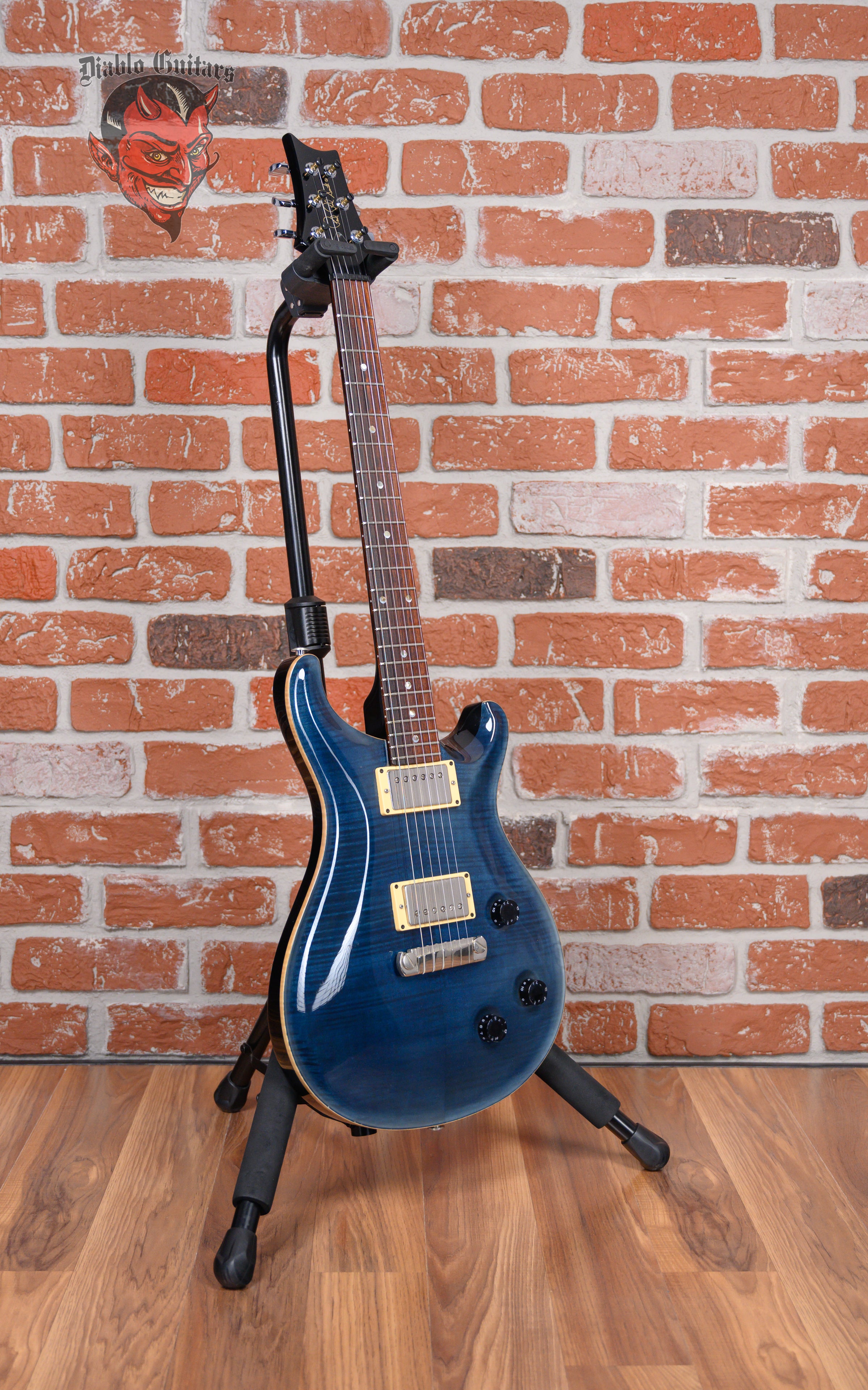 PRS Custom 22 Flame Maple 10 Top Whale Blue 1999 w/OHSC – Diablo