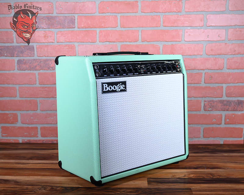 
                      
                        Mesa Boogie Fillmore 25 2-Channel 23-Watt 1x12" Guitar Combo Surf Green Tolex with White Grill 2021
                      
                    