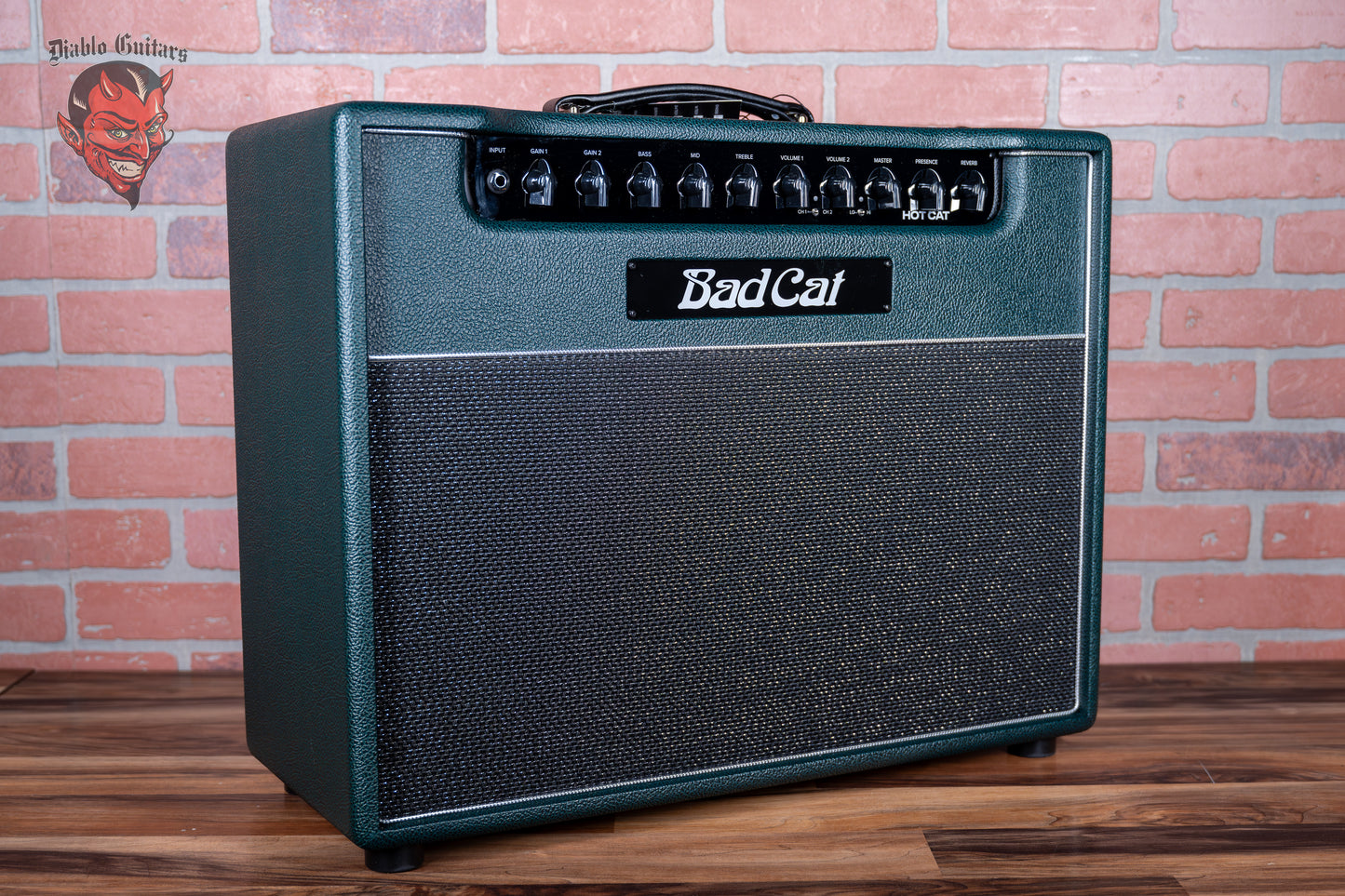 Bad Cat Custom Hot Cat Handwired Series 2-Channel 45-Watt 1x12" Combo 2024 - British Racing Green