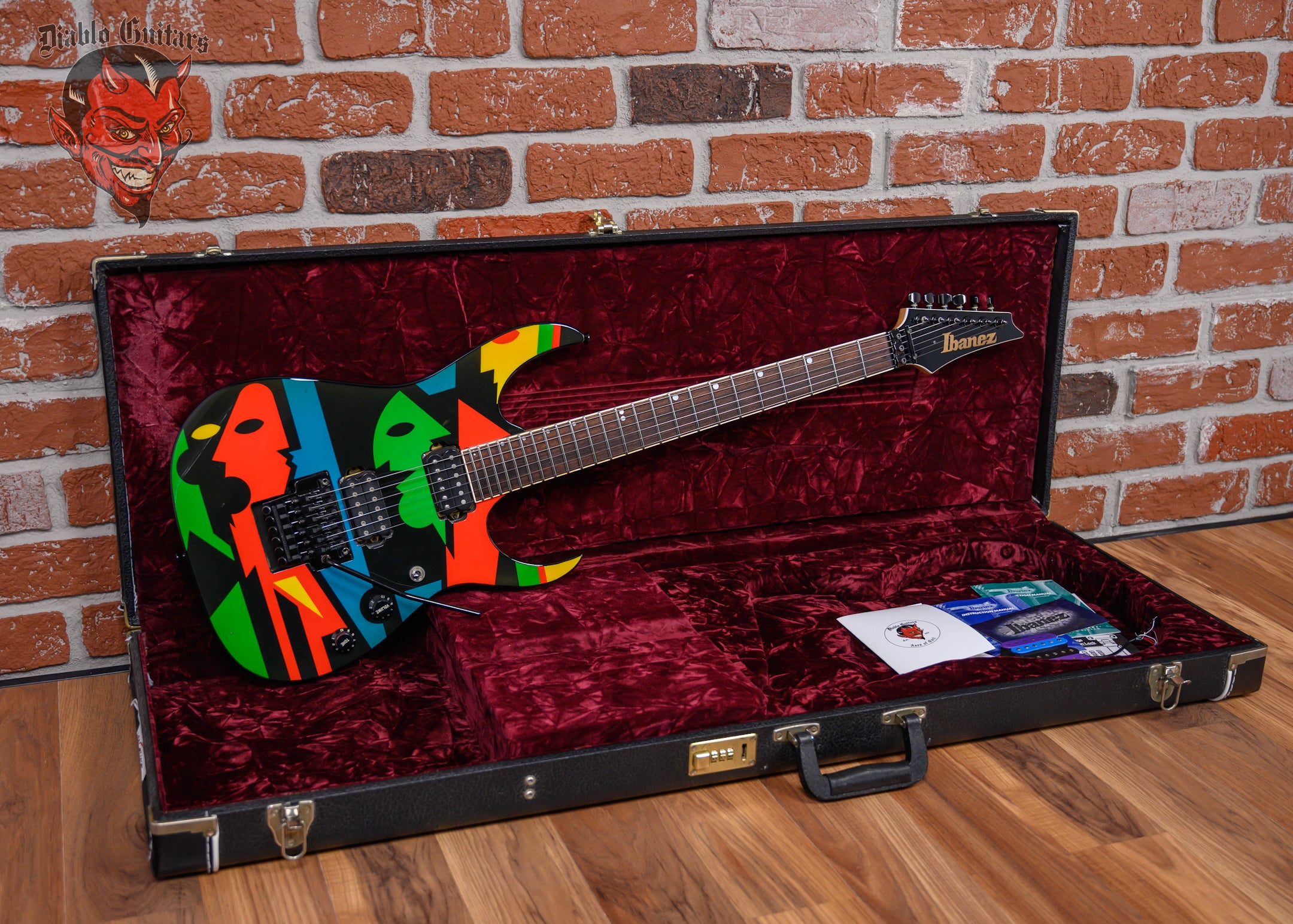 Ibanez JPM100-P1 John Petrucci Signature P1 Graphic 1996 w/OHSC