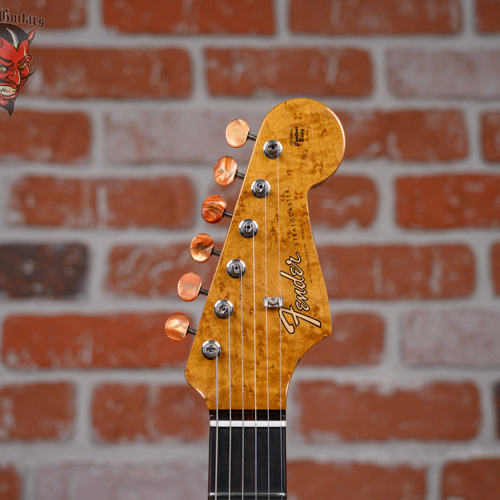 
                      
                        Fender Custom Shop Artisan Koa Stratocaster NOS Aged Natural 4A Flame Koa Top 2020 w/OHSC
                      
                    