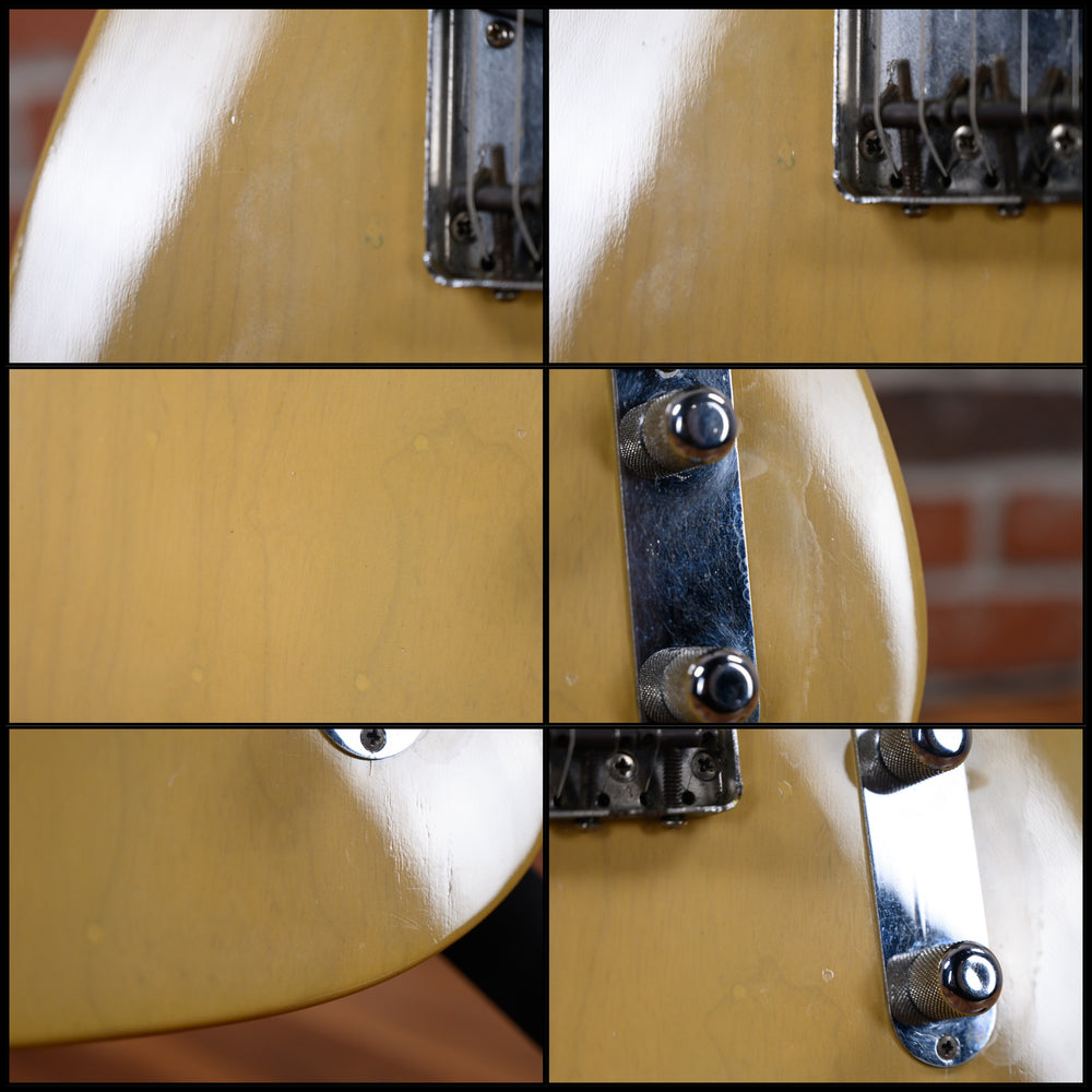 
                      
                        Fender Telecaster Blonde 1955/1956 w/Hardshell Case (Refin)
                      
                    
