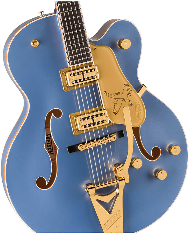 
                      
                        Gretsch Professional Collection Falcon Hollow Body Cerulean Smoke 2024 w/OHSC
                      
                    