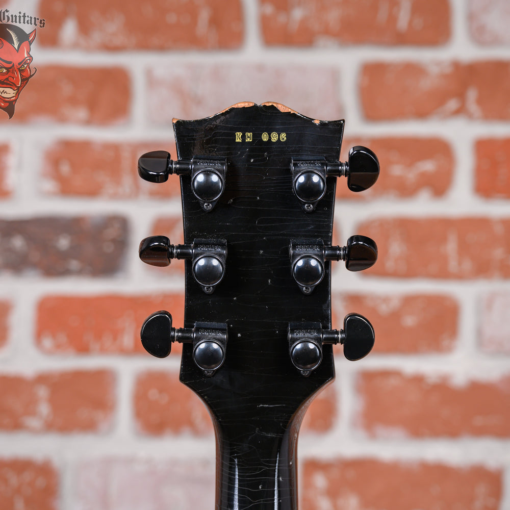 
                      
                        Gibson Custom Shop Kirk Hammett 1989 Les Paul Custom Murphy Lab Aged Ebony 2023 w/OHSC
                      
                    