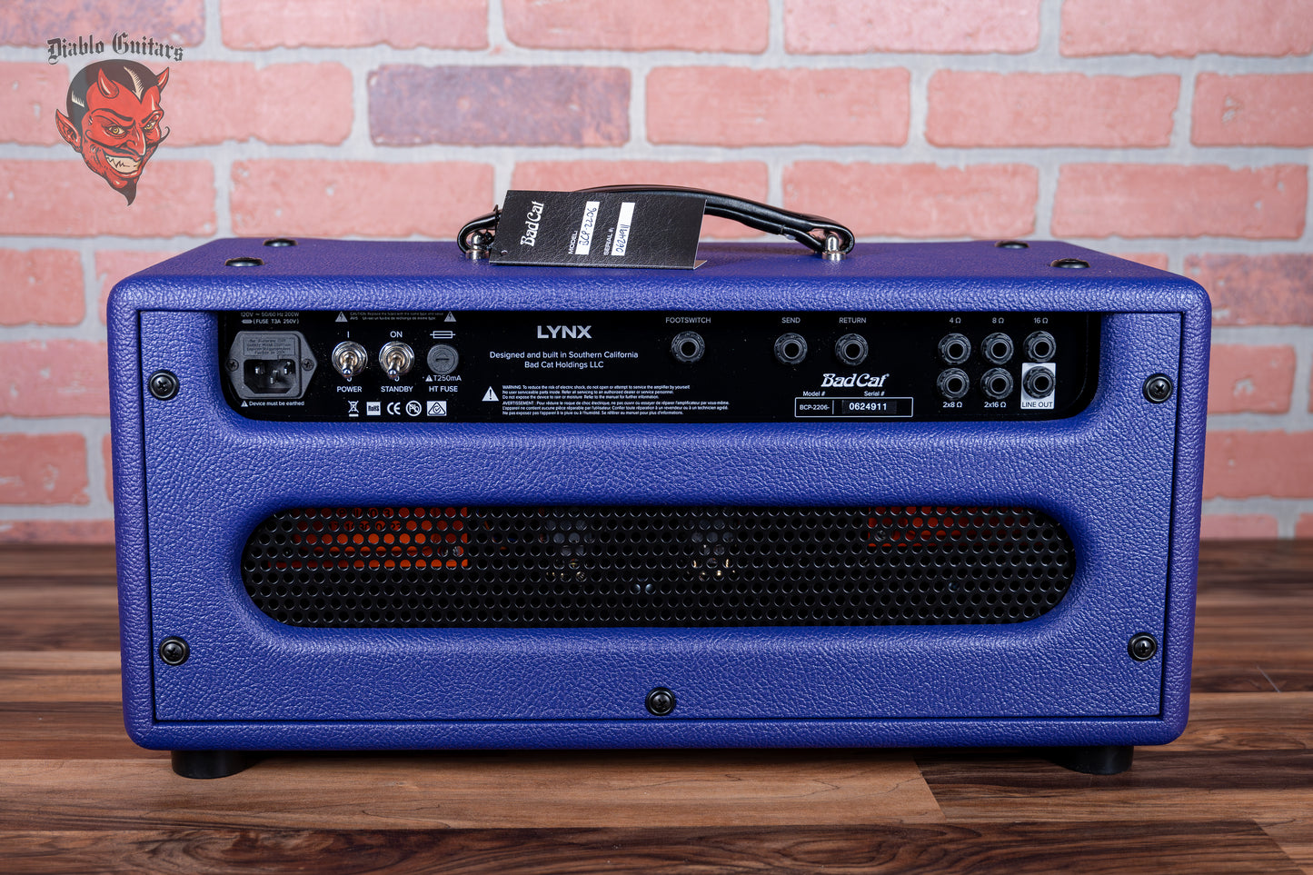 Bad Cat Custom Lynx Handwired Series 2-Channel 50-Watt Amp Head 2024 - Purple Bronco