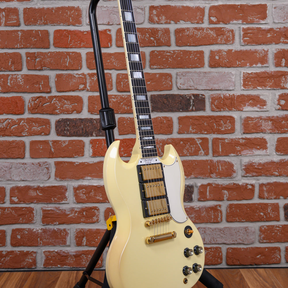 
                      
                        Gibson Les Paul Custom '61 "SG" Classic White 2006 w/OHSC
                      
                    