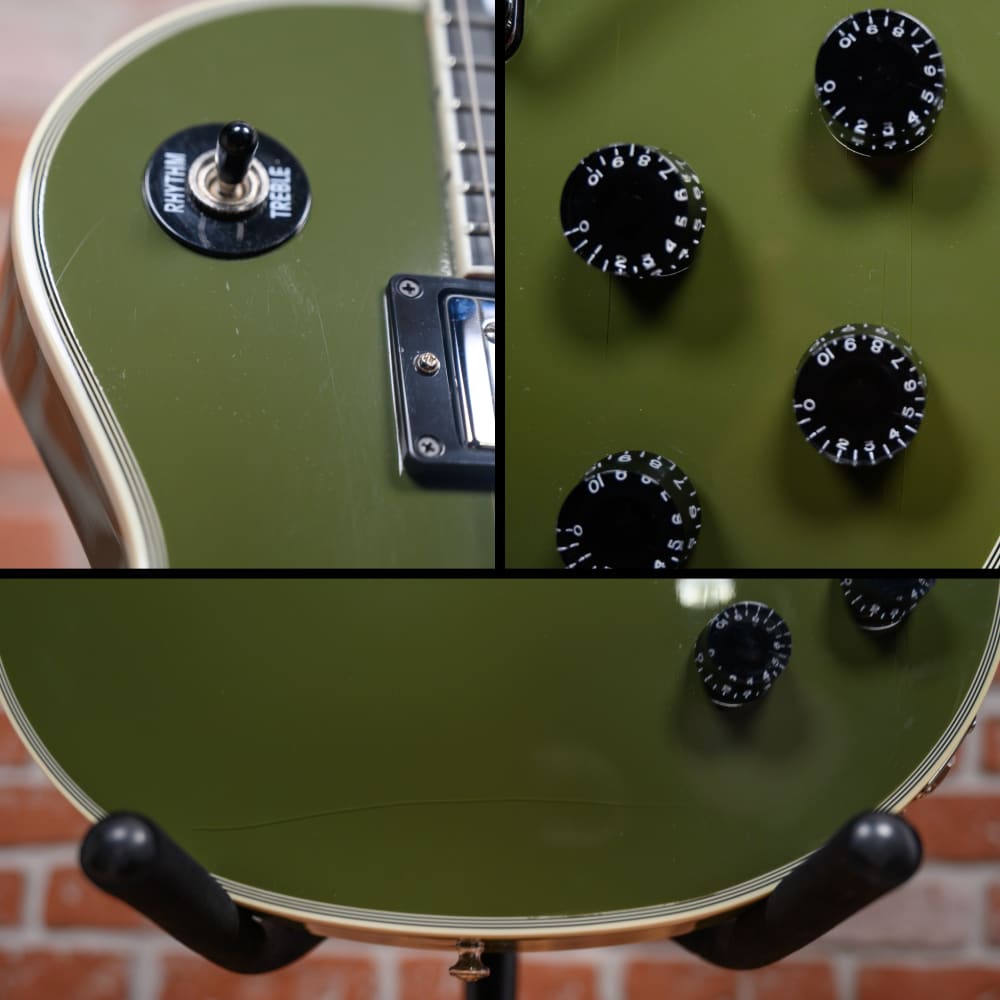 
                      
                        Gibson Custom Shop Les Paul Axcess Olive Drab 2017 w/OHSC
                      
                    