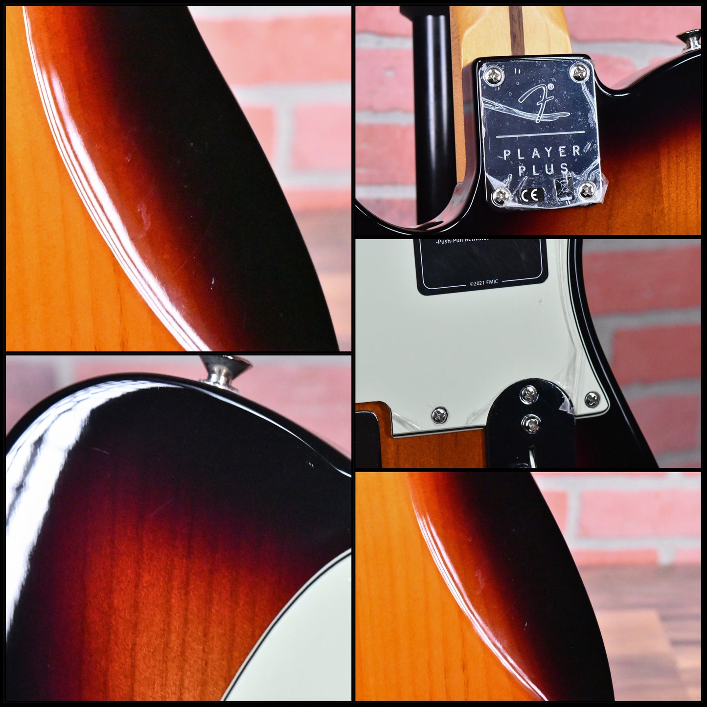 Fender 75th Anniversary Player Plus Telecaster with Maple Fretboard 3-Color Sunburst 2021 w/Hardshell Case