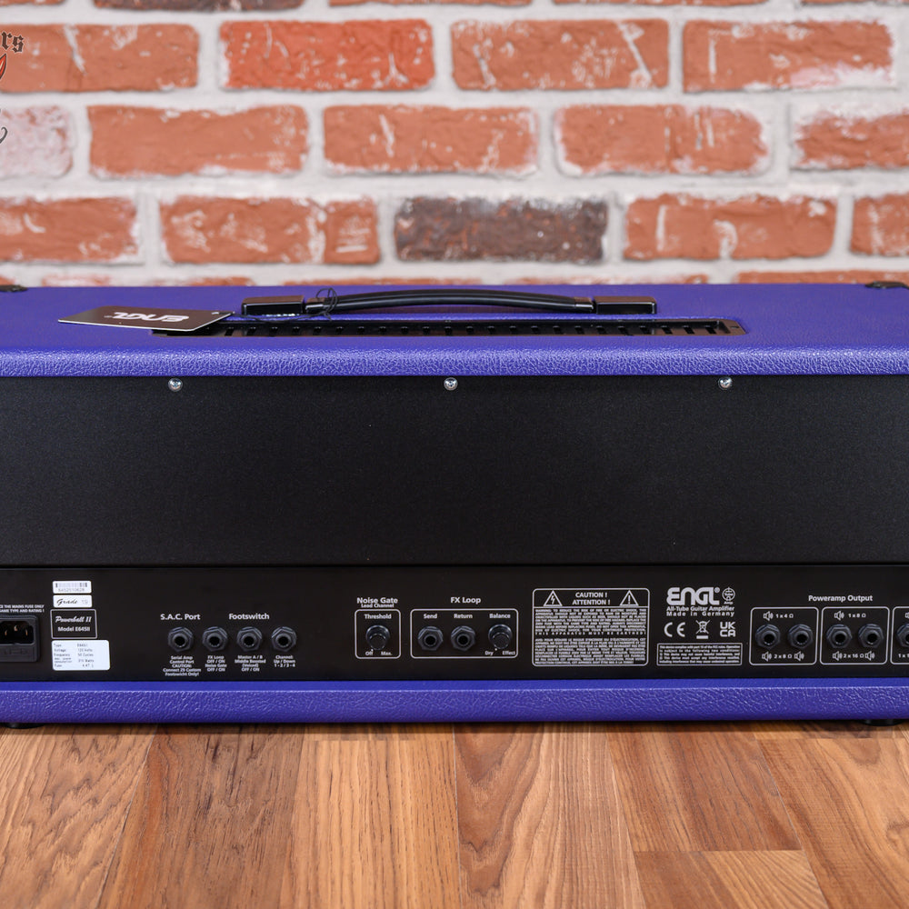 
                      
                        Engl Custom Shop Powerball II E645/2 4-Channel 100-Watt Guitar Amp Head Purple Bronco
                      
                    
