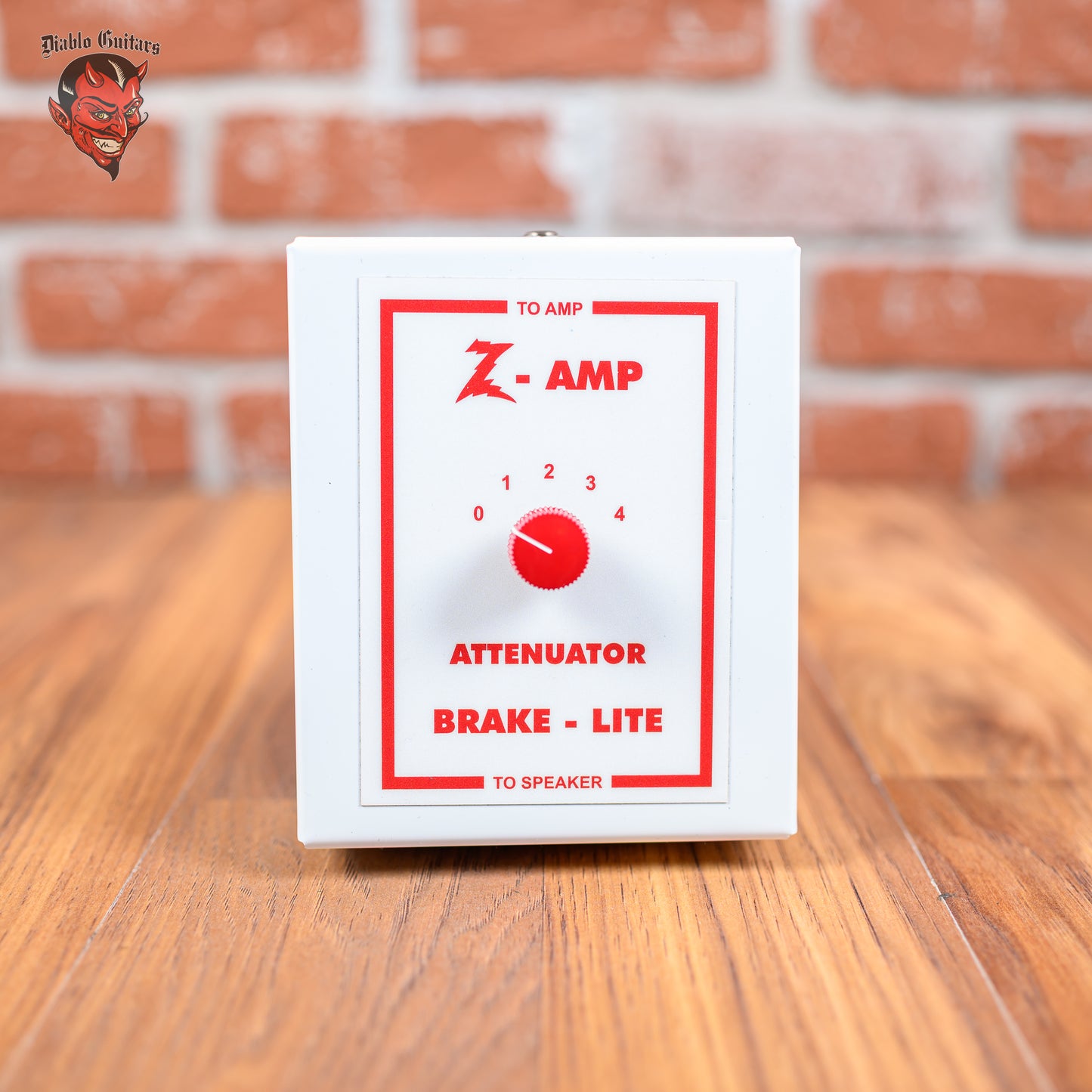 Dr. Z Z Brake-Lite SA Stand Alone 45-Watt Attenuator - White / Red