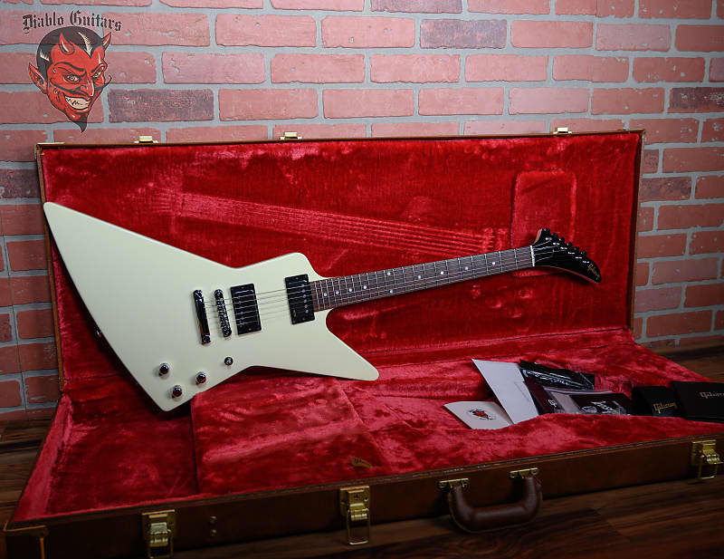 Gibson '80s Explorer Demo Shop Classic White 2023 w/OHSC (EMG HET Set)