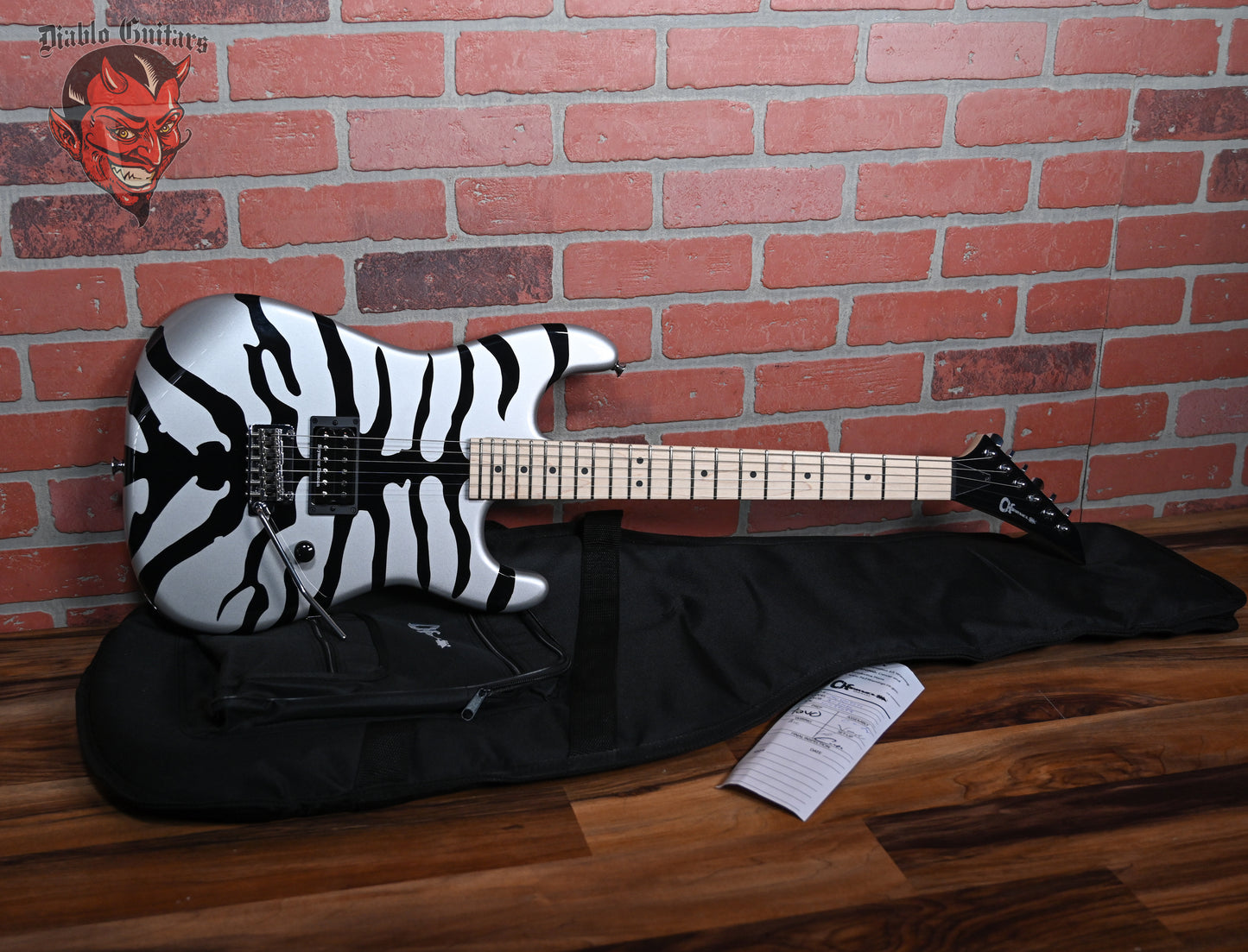 Charvel Charvel Limited Edition Super-Stock San Dimas Style 1 Silver Bengal 2024 w/Gigbag