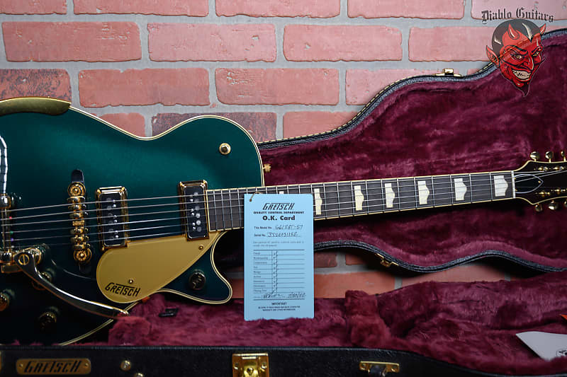 
                      
                        Gretsch G6128T-57 Vintage Select '57 Duo Jet with Bigsby Cadillac Green 2022 w/OHSC
                      
                    