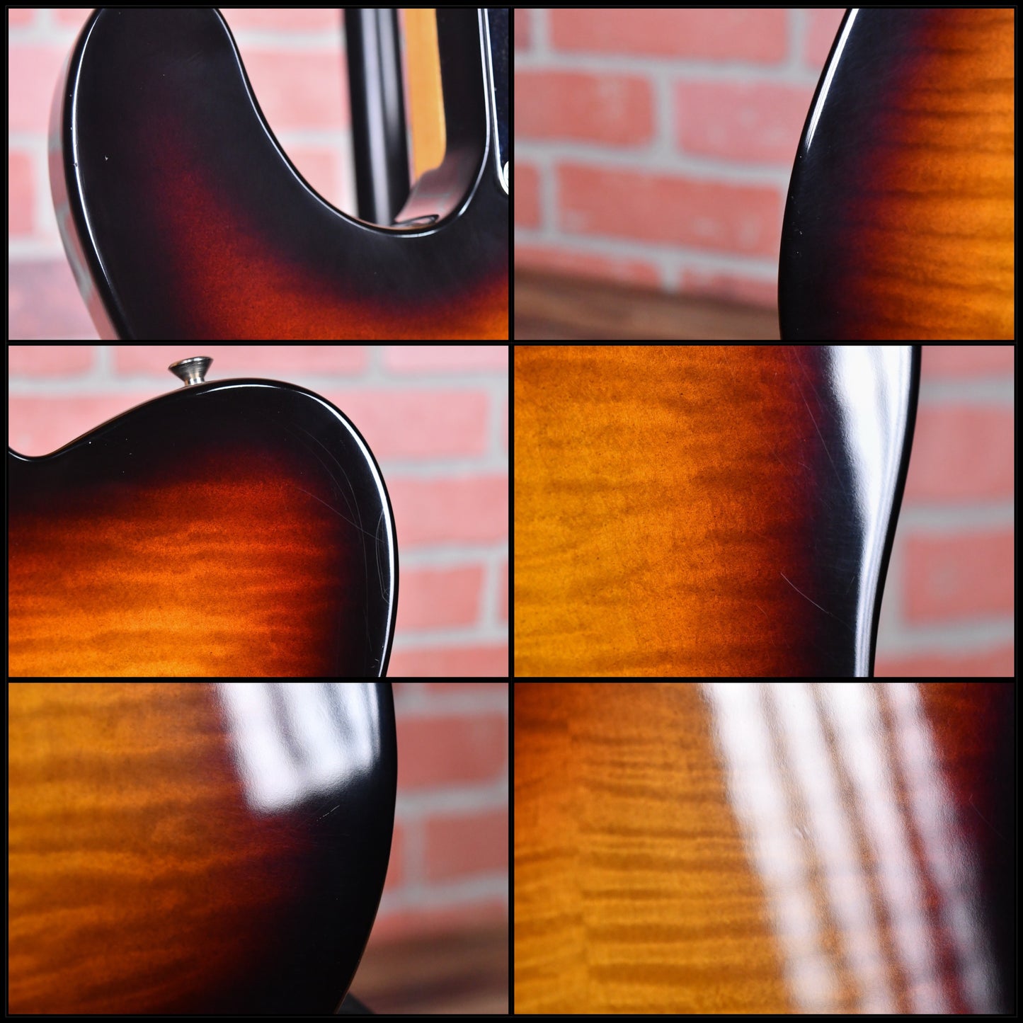 Fender 1952 Reissue Designer Edition Flame Maple Top&Back Antique Sunburst 2000 1 of 125 w/OHSC