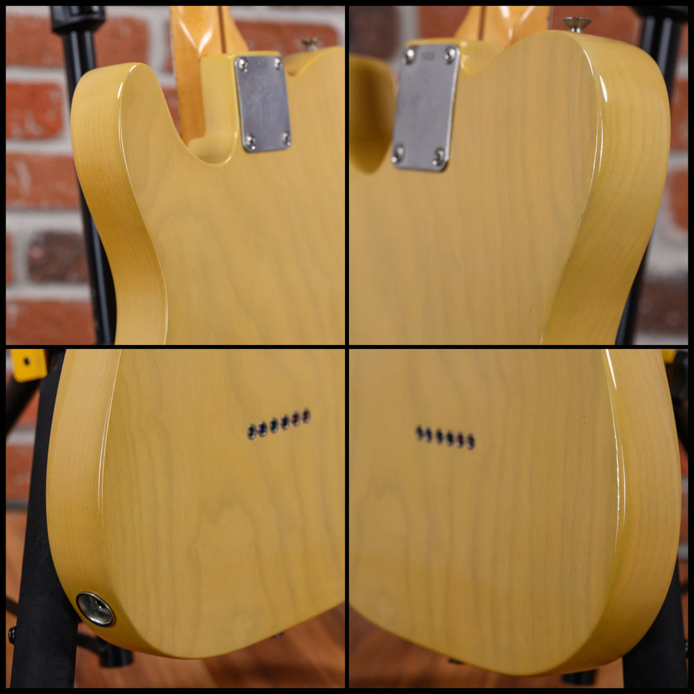
                      
                        Fender Telecaster Blonde 1955/1956 w/Hardshell Case (Refin)
                      
                    
