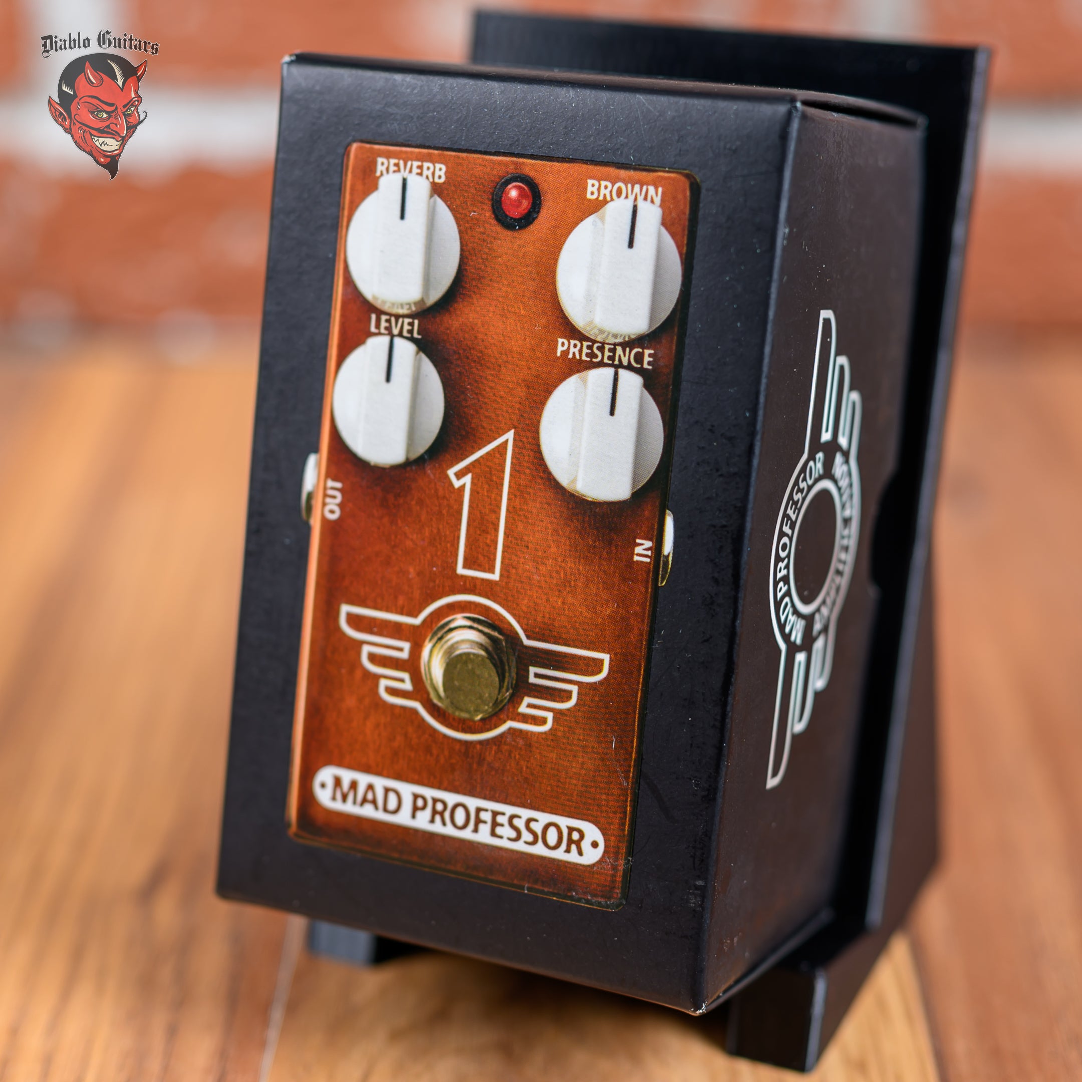 MAD PROFESSOR 1 （ONE） Mad Professor 1 (One) Distortion Brown – Diablo Guitars