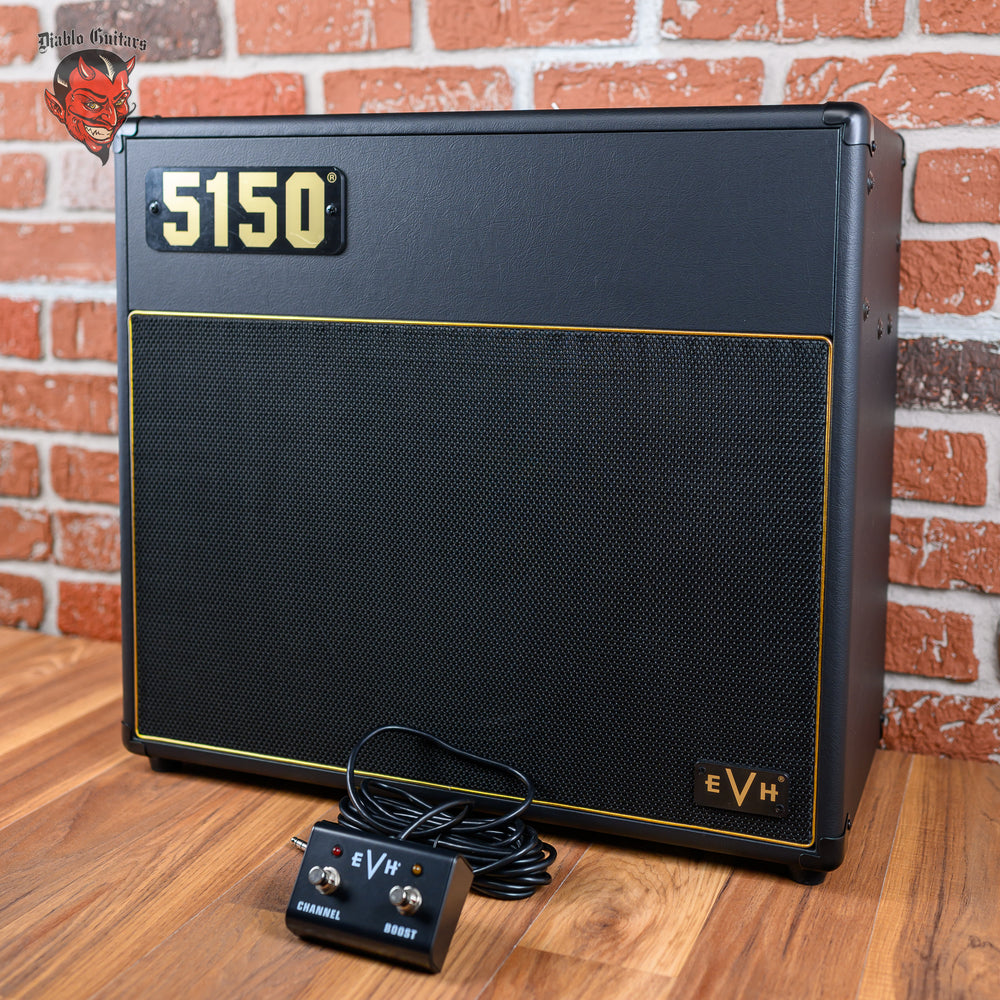 EVH 5150 Iconic EL34 40-Watt 1x12 Guitar Combo 2024 Black