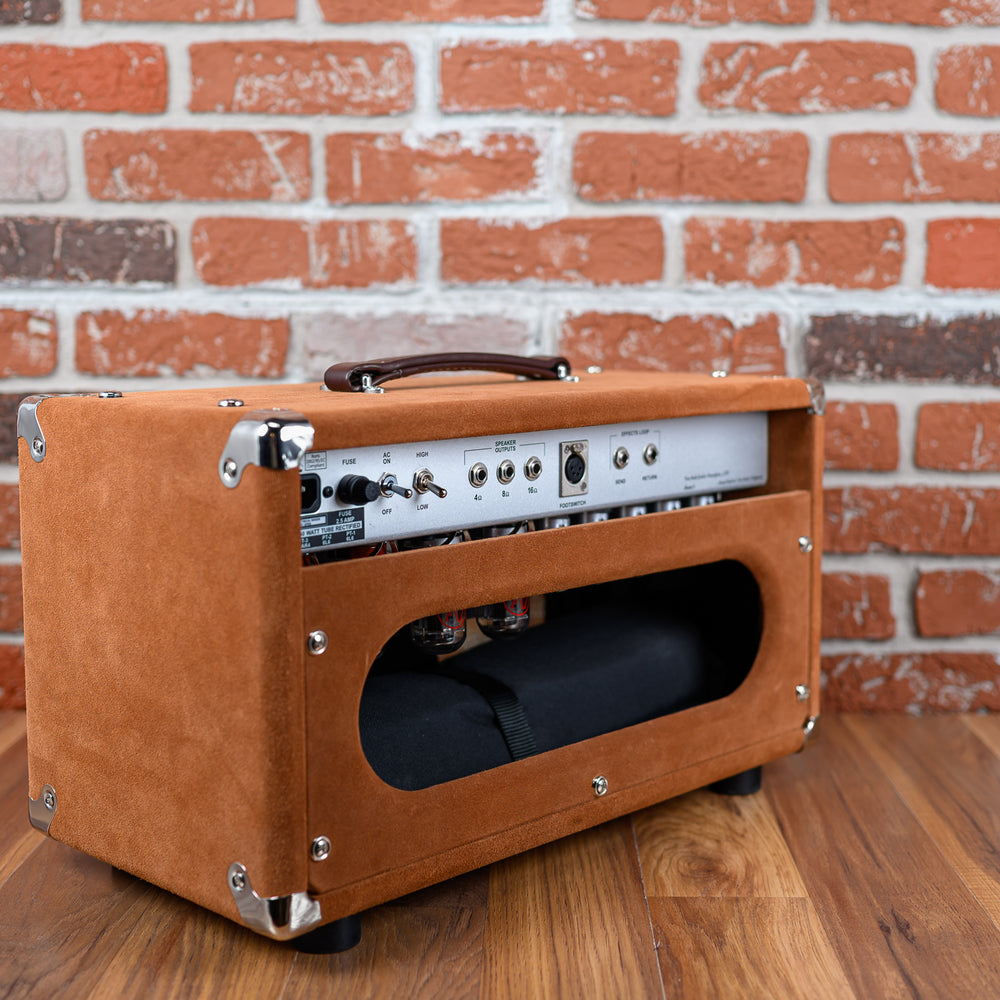 
                      
                        Two Rock Classic Reverb Signature 6L6 / 5881 50-Watt Guitar Matching Half Stack 2022 Tobacco Suede
                      
                    