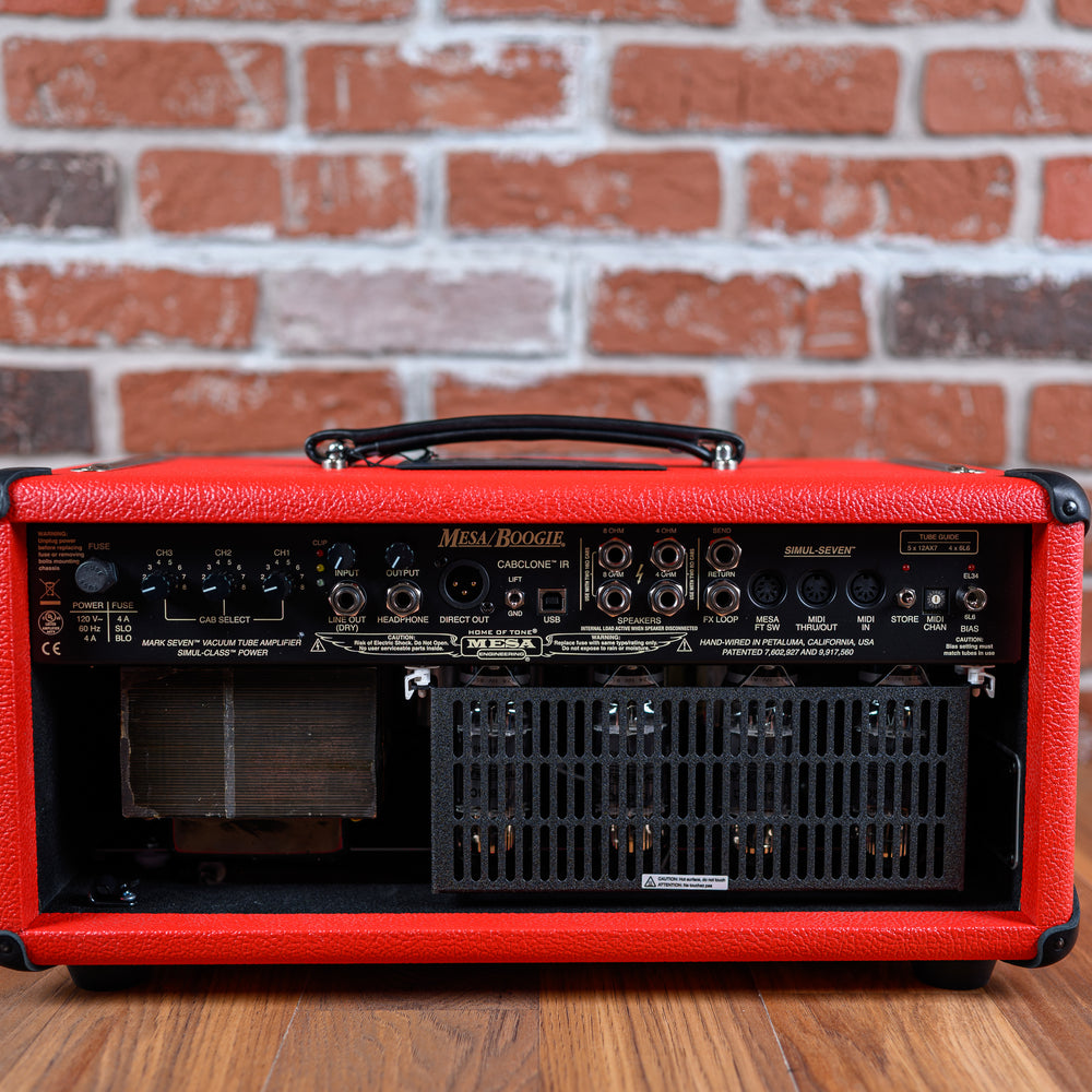 
                      
                        Mesa Boogie Mark VII 3-Channel 90-Watt Guitar Head Red Bronco
                      
                    