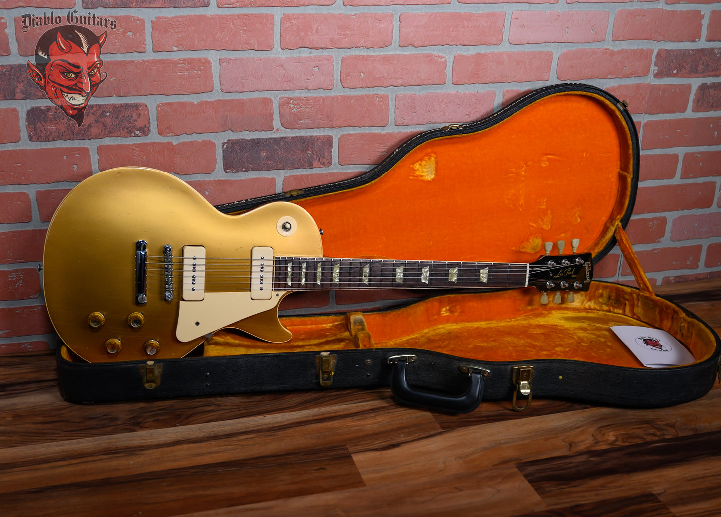 Gibson Les Paul Standard Gold Top with P90s 1969 w/OHSC