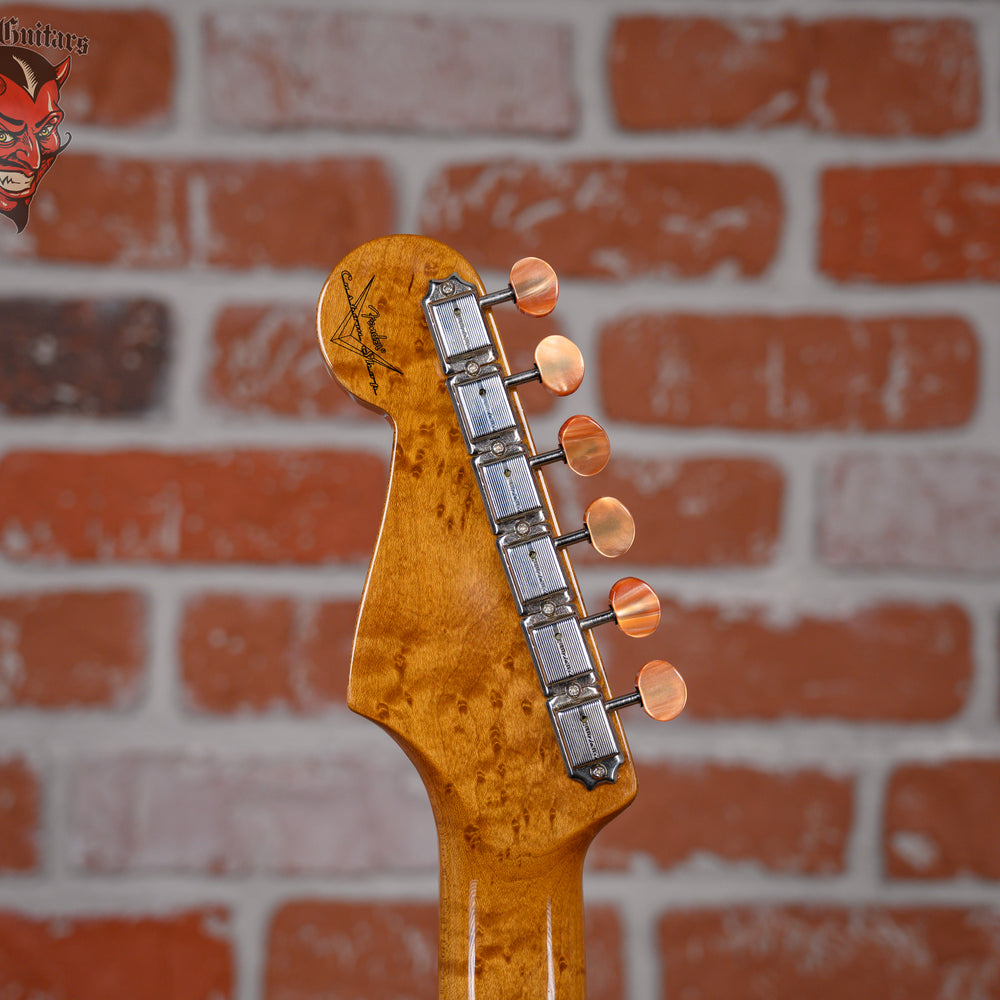 
                      
                        Fender Custom Shop Artisan Koa Stratocaster NOS Aged Natural 4A Flame Koa Top 2020 w/OHSC
                      
                    