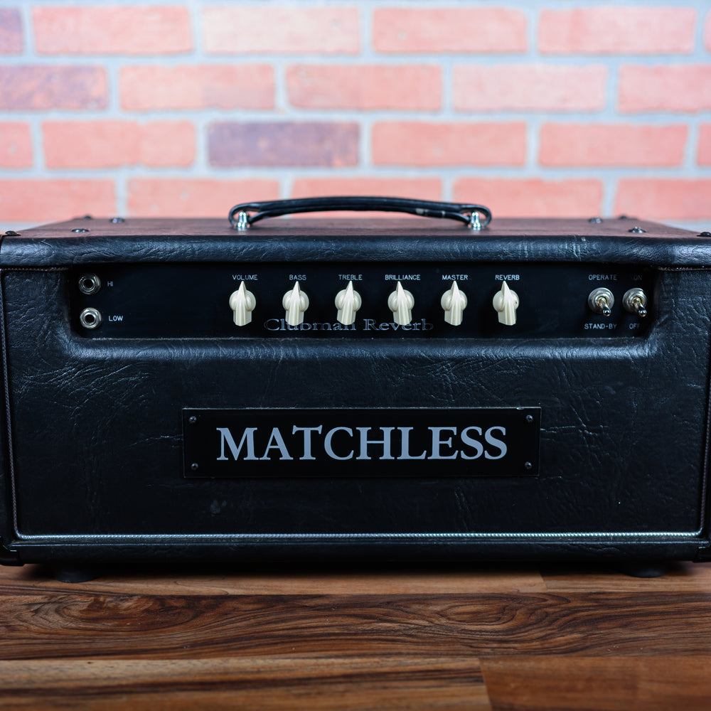 
                      
                        Matchless Clubman Reverb 35-Watt Guitar Head Black
                      
                    