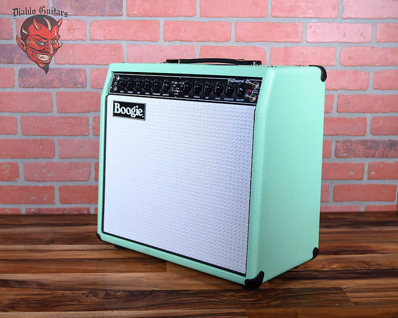 
                      
                        Mesa Boogie Fillmore 25 2-Channel 23-Watt 1x12" Guitar Combo Surf Green Tolex with White Grill 2021
                      
                    