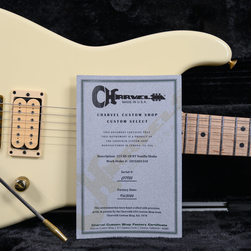 
                      
                        Charvel Custom Shop San Dimas 1H Vanilla Shake 2024 w/OHSC
                      
                    
