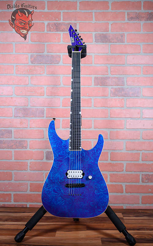 ESP USA Custom Shop M-I NTB NT Galaxy Blue Marble 2021 w/OHSC