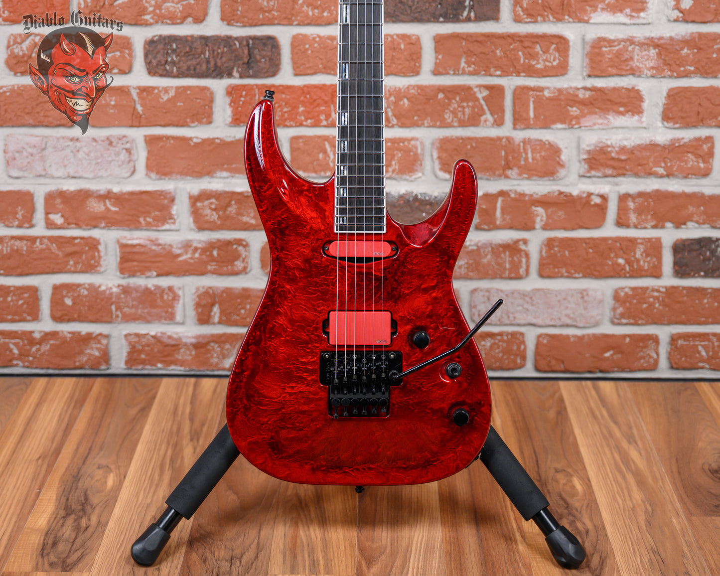 ESP Original Series Custom Shop Horizon Liquid Metal Lava 2024 w/OHSC