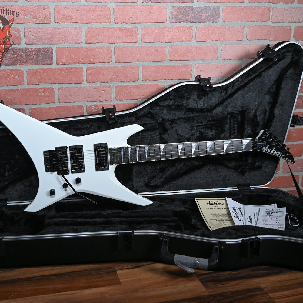 Jackson  USA Custom Shop WR1 Warrior Snow White 2024 w/OHSC