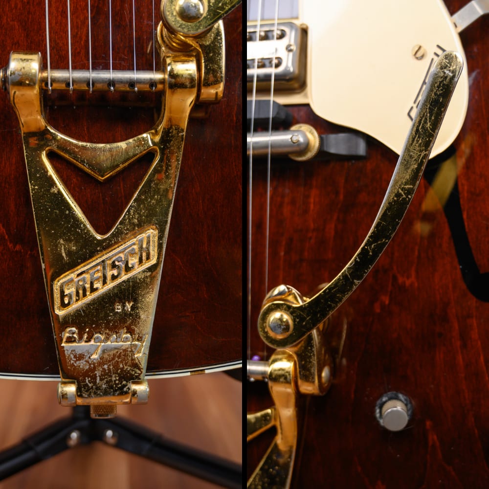 
                      
                        Gretsch 6122 Chet Atkins Country Gentleman Walnut 1965 w/OHSC
                      
                    