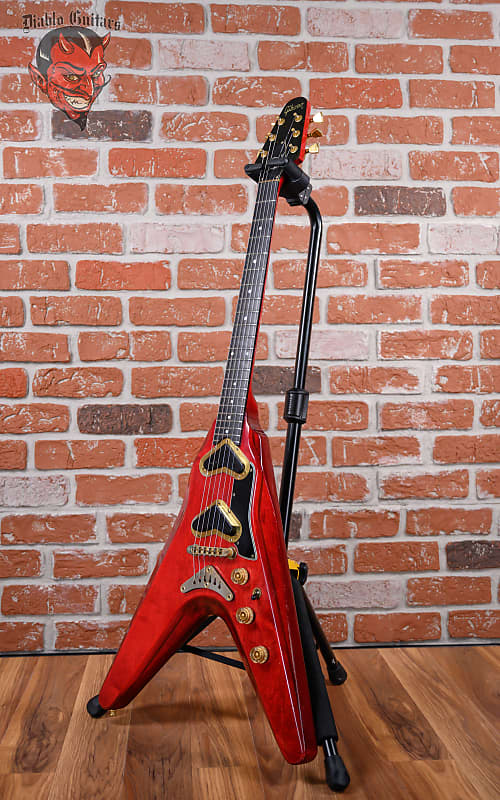 
                      
                        Gibson Flying V2 Cherry 1980 w/OHSC (Signed by Paul Masvidal)
                      
                    